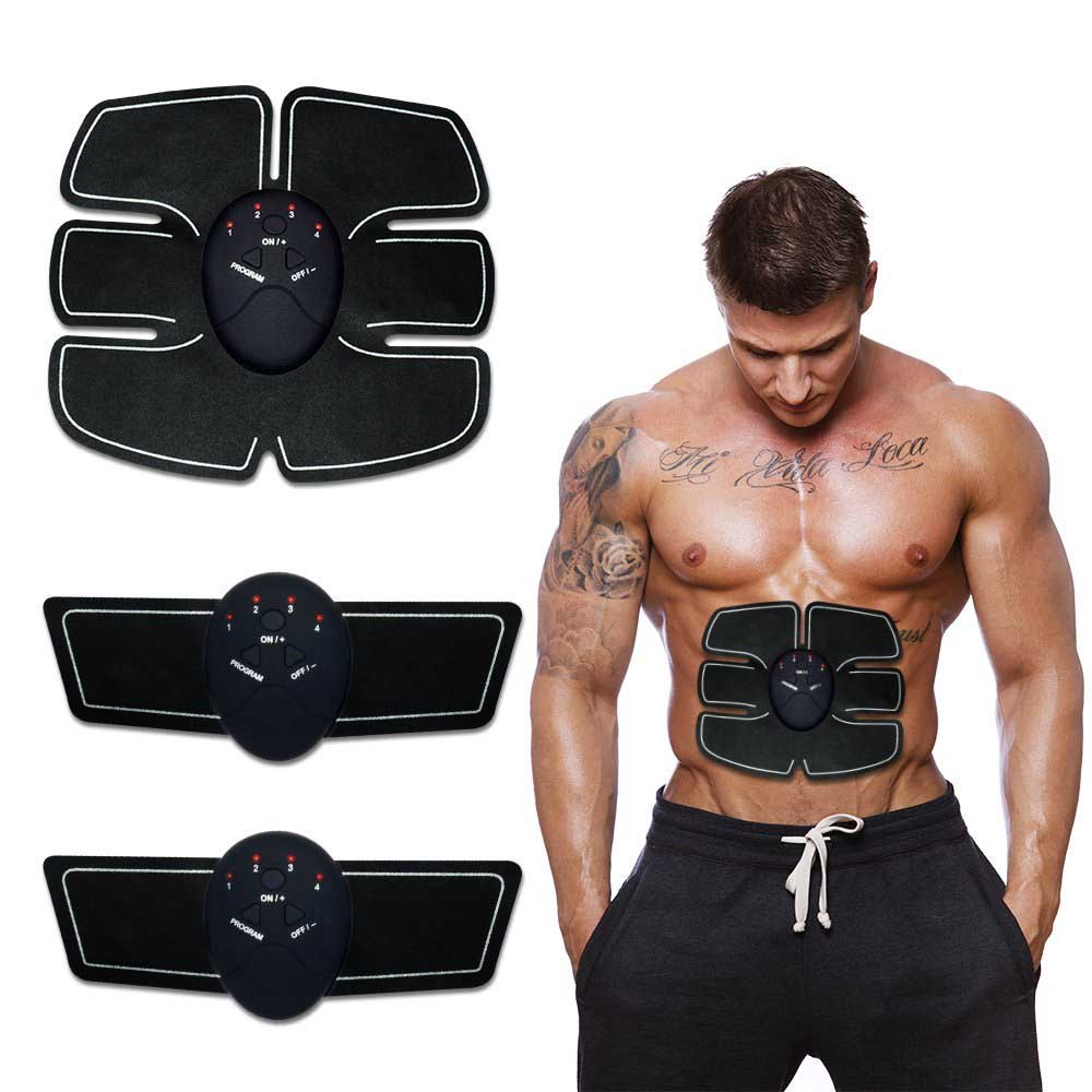 Muscle stimulation device for abdomen and arms-1